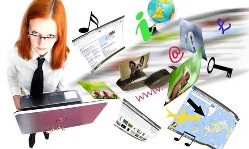 Event Planners How to Choose Web Hosting Services woman icons - Event Planners - How to Choose Web Hosting Services